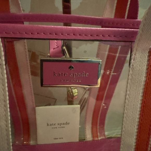 Kate Spade Sam see through medium satchel